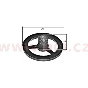 Autodíl plastová příchytka (sada 5 ks), UP 72134