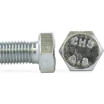 Šroub Šroub 6hran jemný celý závit, DIN 961 - M8x1x45 10.9