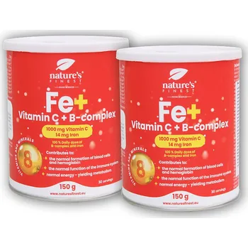 2x Železo + Vitamin C + B-Complex 150g