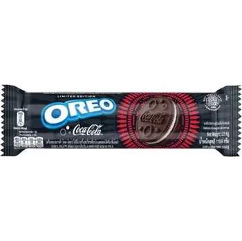Oreo TH sušenky s náplní s příchutí nápoje Coca-Cola 119,6 g