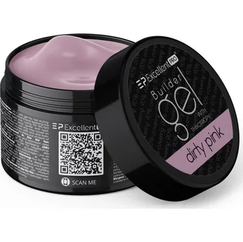Přípravek na nehty EXCELLENT PRO STAVEBNÍ UV/LED GEL S TEKUTOU PAMĚTÍ - Dirty Pink 2.015g