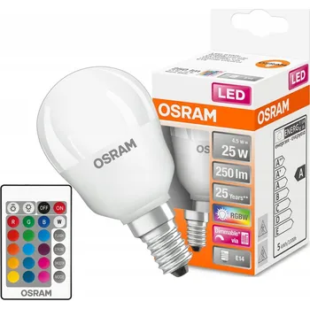 Žárovka LED žárovka Osram E14 250 lm 4,2 W s dálkovým ovládáním