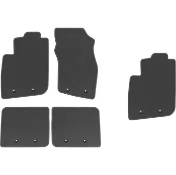 autokoberec Kobercové rohožky Edecor velurové 5 ks