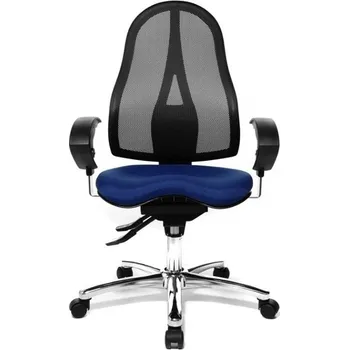 Topstar Topstar - kancelářská židle Sitness 15 - tmavě modrá, plast + textil + kov