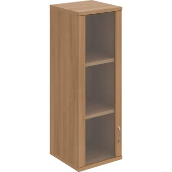 Policová skříň S 3 40 02 L H – Skříň policová dvéřová 115,2 × 40 cm - Višeň , Višeň , USN – Hobis