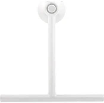 Stěrka na okno Spirella sprchová stěrka s přísavkou TIM, bílá, plast, 22 cm