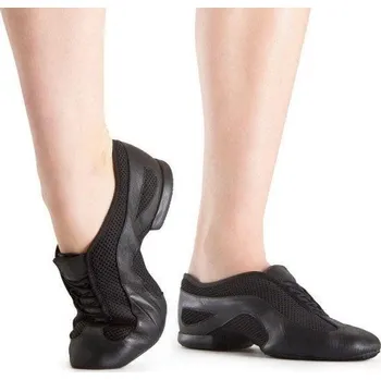 Pánské polobotky Taneční boty Bloch SLIPSTREAM SLIP ON kůže černá Velikost: 12,5