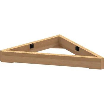 Policová skříň S 400 A – Sokl trojúhelník 5 cm - Višeň