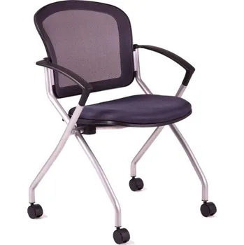 METIS – Konferenční židle s kolečky - DK15 Antracit