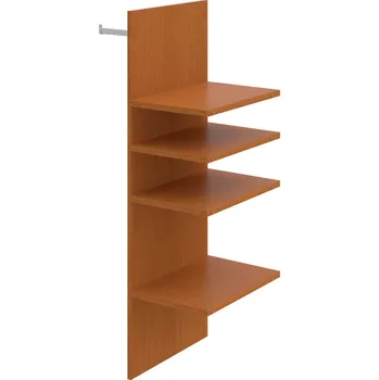 Policová skříň SVS 5 60 – Vložka šatní S 5 80 61 - Třešeň