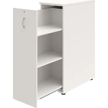 SPVZ 3 L – Skříňka ke stolu, šanonová, výsuvná, levá - Bílá , Bílá , USN – Hobis