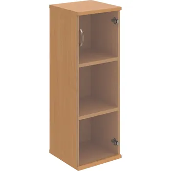 Policová skříň S 3 40 03 P – Skříň policová dvéřová 115,2 × 40 cm - Čiré , Buk , USN – Hobis