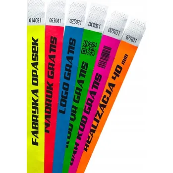 Náramek Eventový náramek Tyvek 19 mm samolepicí voděodolný 150 ks