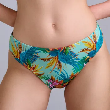 Dámské plavky Marlies Dekkers - Hula haka plavkové kalhotky klasické aqua sky S 37203