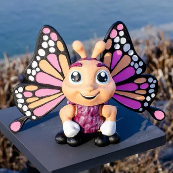 omalovánky Maluj 3D | Motýl Emanuel – Kreativní sada 3D omalovánky s barvami a štětcem