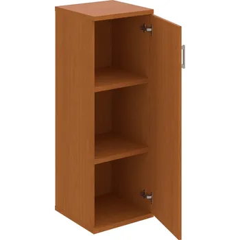 Policová skříň S 3 40 01 P – Skříň policová dvéřová 115,2 × 40 cm - Třešeň , Třešeň , USH – hranatá