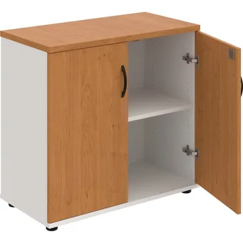 SPZ 80 40 – Skříňka ke stolu, zavřená, š. 80 cm - Olše , Bílá , UCO – černá