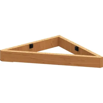 Policová skříň S 400 A – Sokl trojúhelník 5 cm - Olše