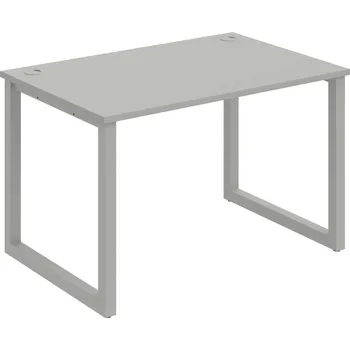 Psací stůl US O 1200 – Stůl pracovní délky 120 cm - Šedá , Šedý kov