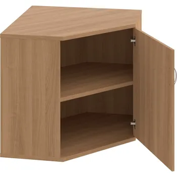 Policová skříň SRV 2 01 P – Skříň vnitřní roh pravá 76,8 cm - Višeň , Višeň , USN – Hobis