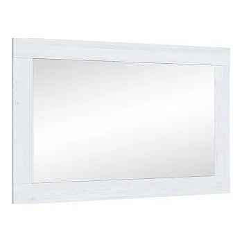 Zrcadlo Nicea zrcadlo 7/10, jasan bílý/dub mořený tmavý