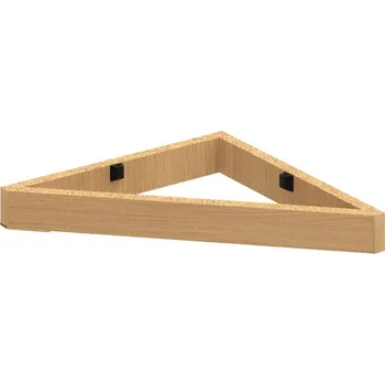 Policová skříň S 400 A – Sokl trojúhelník 5 cm - Dub