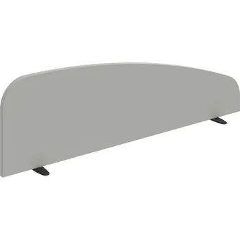 PA 1400 S – Paraván na desku 135 cm - Šedá , Černý kov