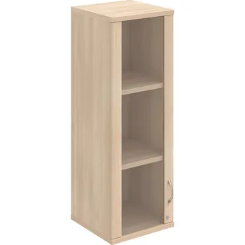 Policová skříň SZ 3 40 02 L H – Skříň policová dvéřová 115,2 × 40 cm - Akát , Akát , USN – Hobis