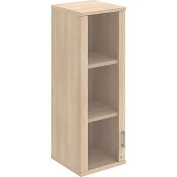 Policová skříň SZ 3 40 02 L H – Skříň policová dvéřová 115,2 × 40 cm - Akát , Akát , USH – hranatá