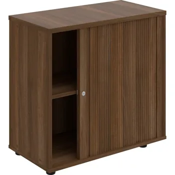 SPRZ 80 40 P – Skříňka ke stolu, roletová, pravá, š. 80 cm - Ořech , Ořech , Ořech