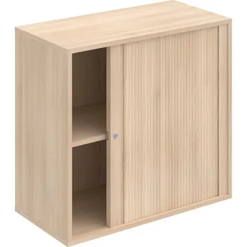 Policová skříň DZ 2 80 03 P – Skříň polic rolet pravá 74 × 80 cm - Akát , Akát