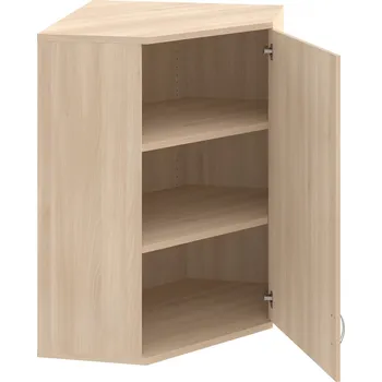 Policová skříň SRV 3 01 P H – Skříň vnitřní roh pravá 115,2 cm - Akát , Akát , USN – Hobis