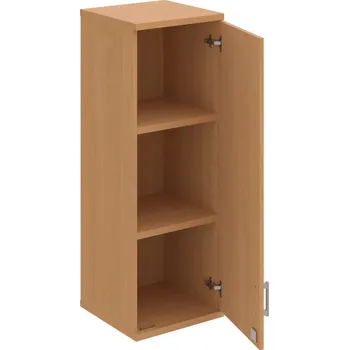Policová skříň SZ 3 40 01 P H – Skříň policová dvéřová 115,2 × 40 cm - Buk , Buk , USH – hranatá