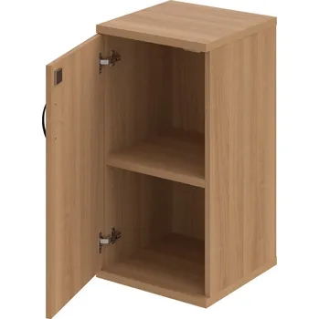 Policová skříň SZ 2 40 01 L – Skříň policová dvéřová 76,8 × 40 cm - Višeň , Višeň , UCO – černá