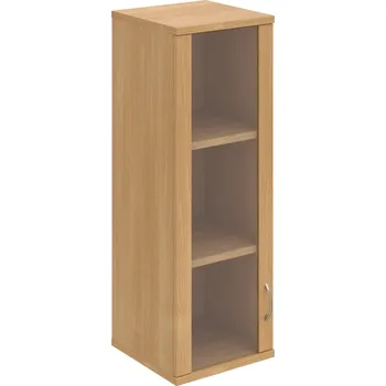 Policová skříň S 3 40 02 L H – Skříň policová dvéřová 115,2 × 40 cm - Dub , Dub , USN – Hobis