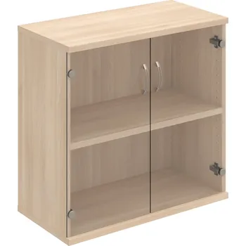 Policová skříň S 2 80 04 – Skříň policová dvéřová 76,8 × 80 cm - Čiré , Akát , USN – Hobis