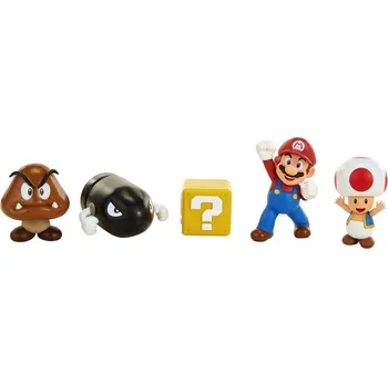Figurka Jakks Sada figurek Super Mario 6 cm Dungeon Diorama