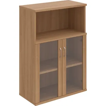 Policová skříň S 3 80 05 – Skříň policová dvéřová 115,2 × 80 cm - Višeň , Višeň , USN – Hobis