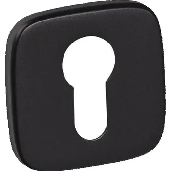 Dveřní kování Rozeta na vložku R82 - černá