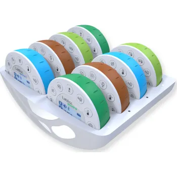 Nabíjecí stanice pro elektromobil Globisens - Nabíjecí stanice pro 8 jednotek Labdisc