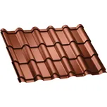 Regamet OLIMPIE - plechová střešní krytina - LESKLÁ SP25 Barva: RAL 9005 / černá