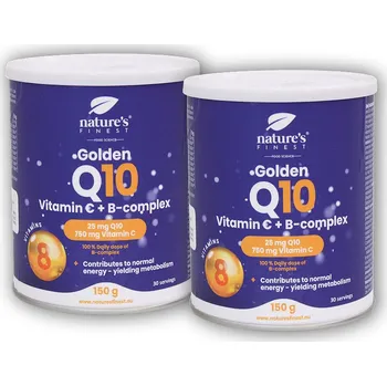 2x Golden Q10 + Vitamin C + B-Complex 150g
