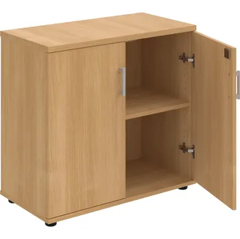 SPZ 80 40 – Skříňka ke stolu, zavřená, š. 80 cm - Dub , Dub , USH – hranatá