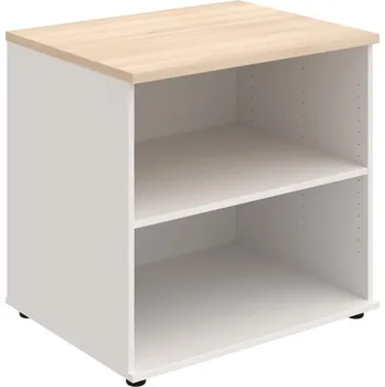 SP 80 60 N – Skříňka ke stolu, otevřená, š. 80 cm, léta napříč - Akát , Bílá