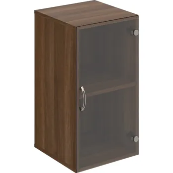 Policová skříň D 2 40 02 – Skříň policová dvéřová 74 × 40 cm - Čiré , Ořech , USN – Hobis