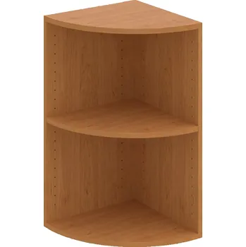 Policová skříň DR 2 L – Skříň vnější roh levý 74 cm - Olše