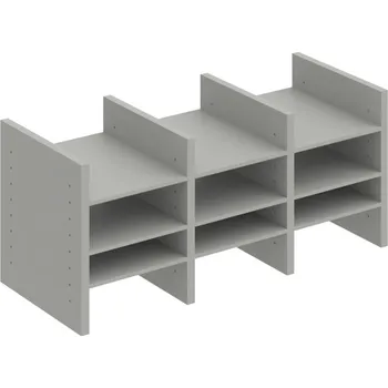 Policová skříň DVNT – Vložka spisová univerzální - Šedá