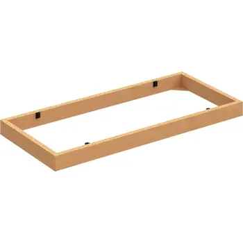 Policová skříň S 800 – Sokl obdélník 80 × 36 cm × 5 cm - Buk