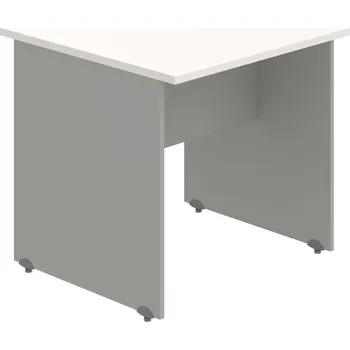 Psací stůl GJ 800 – Stůl jednací rovný 80 cm - Bílá , Šedá
