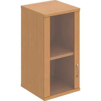 Policová skříň S 2 40 02 L H – Skříň policová dvéřová 76,8 × 40 cm - Buk , Buk , USN – Hobis